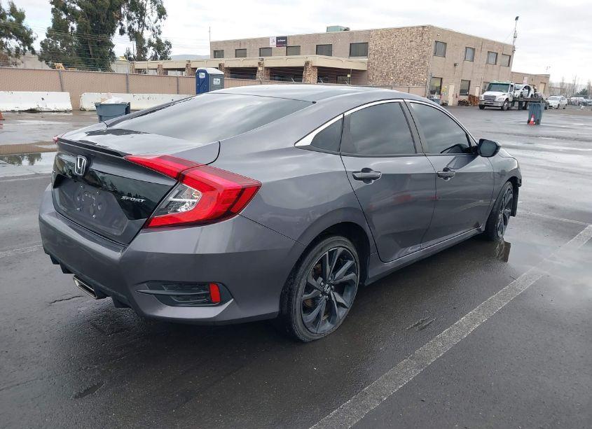 Photo 4 of 2020 Honda Civic SPORT (VIN 19XFC2F8XLE214676)