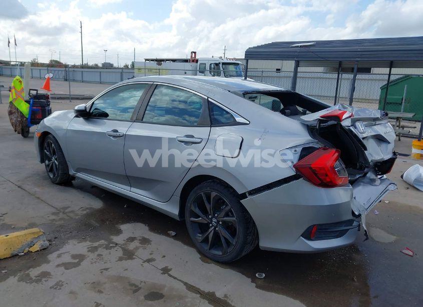 Photo 3 of 2021 Honda Civic SPORT (VIN 19XFC2F8XME002281)