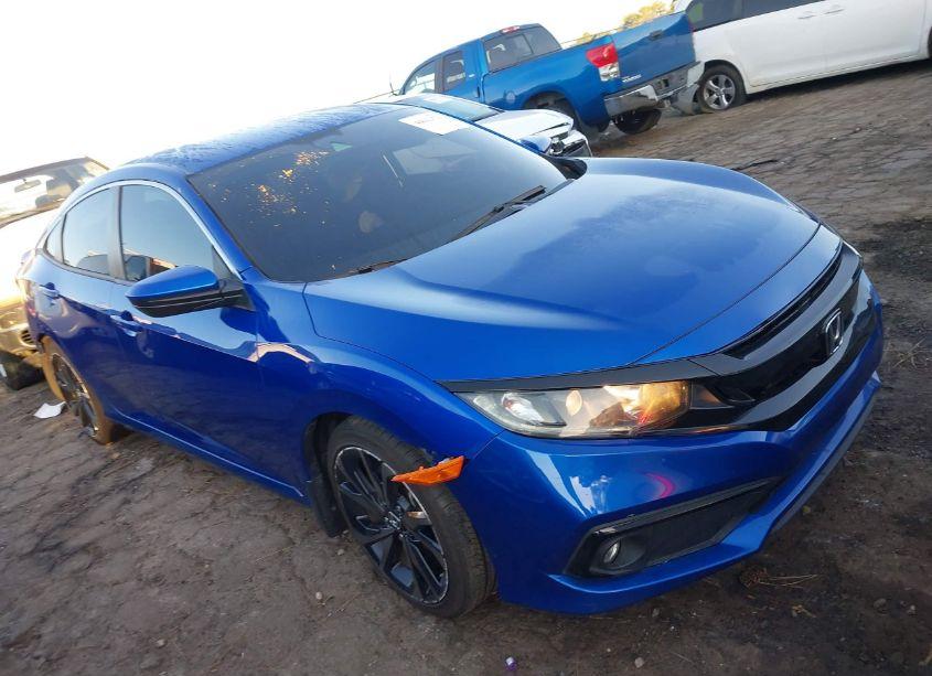 2021 Honda Civic SPORT (VIN 19XFC2F8XME002605) main photo