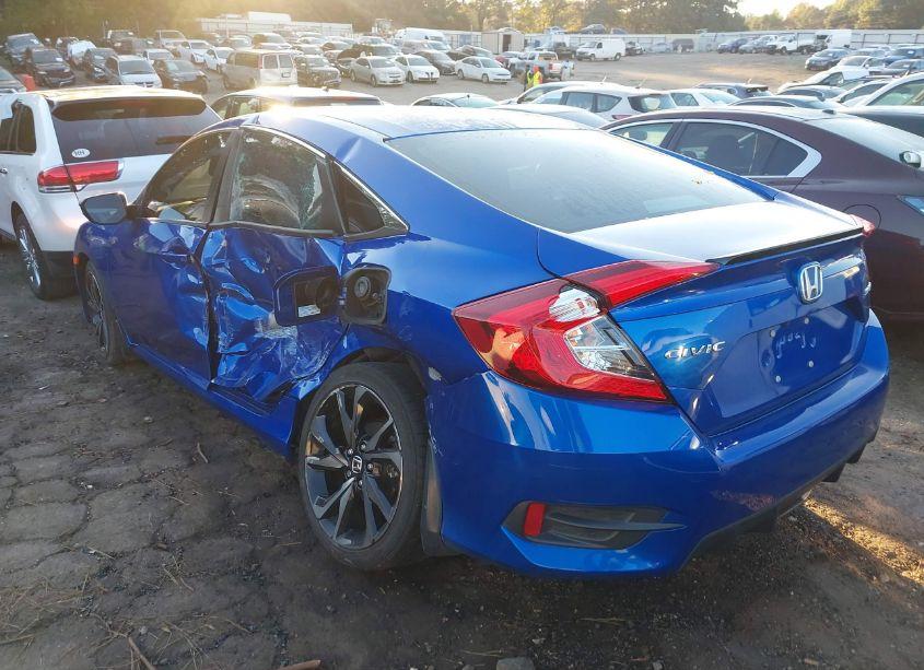 Photo 3 of 2021 Honda Civic SPORT (VIN 19XFC2F8XME002605)