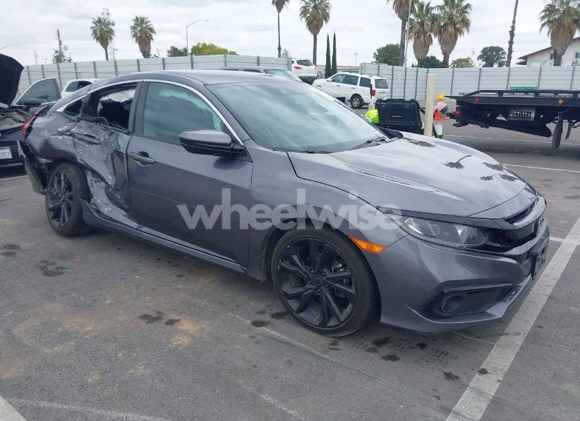 2021 Honda Civic SPORT (VIN 19XFC2F8XME201752) main photo