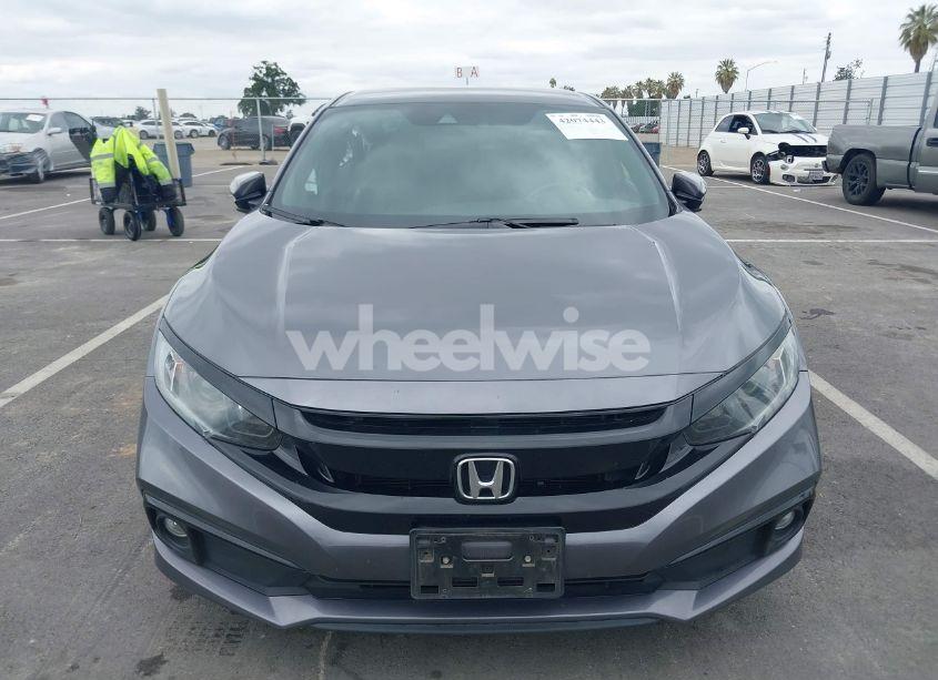 Photo 12 of 2021 Honda Civic SPORT (VIN 19XFC2F8XME201752)