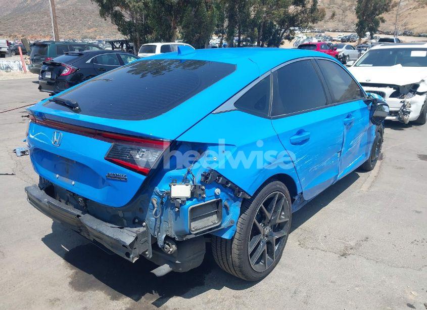 Photo 4 of 2023 Honda Civic SPORT TOURING (VIN 19XFL1G80PE003789)