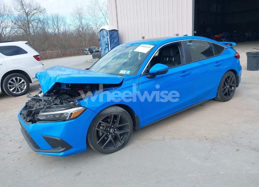 Photo 2 of 2023 Honda Civic SPORT TOURING (VIN 19XFL1G82PE010419)