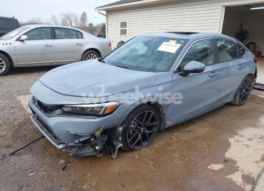 Photo 2 of 2024 Honda Civic SPORT TOURING (VIN 19XFL1G85RE004486)