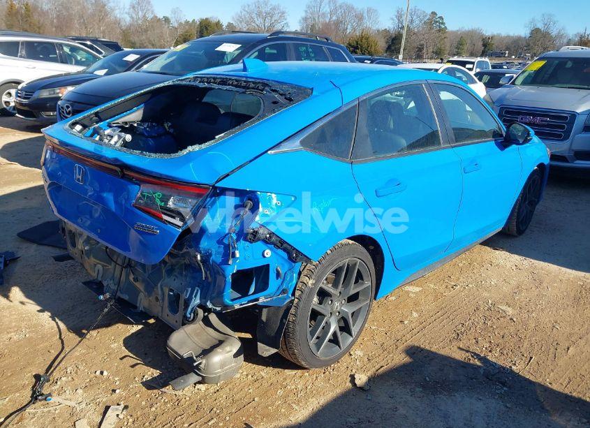 Photo 4 of 2024 Honda Civic SPORT TOURING (VIN 19XFL1G86RE006456)