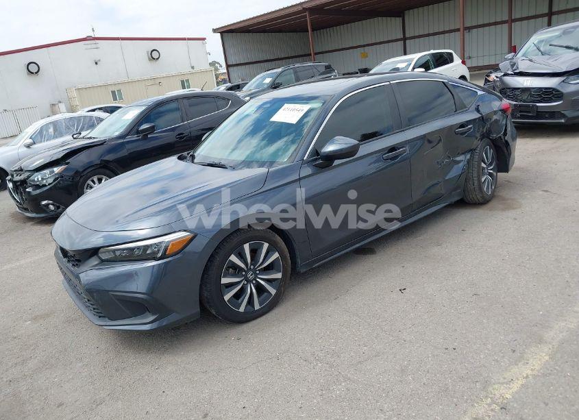 Photo 2 of 2022 Honda Civic EX-L (VIN 19XFL1H70NE003293)
