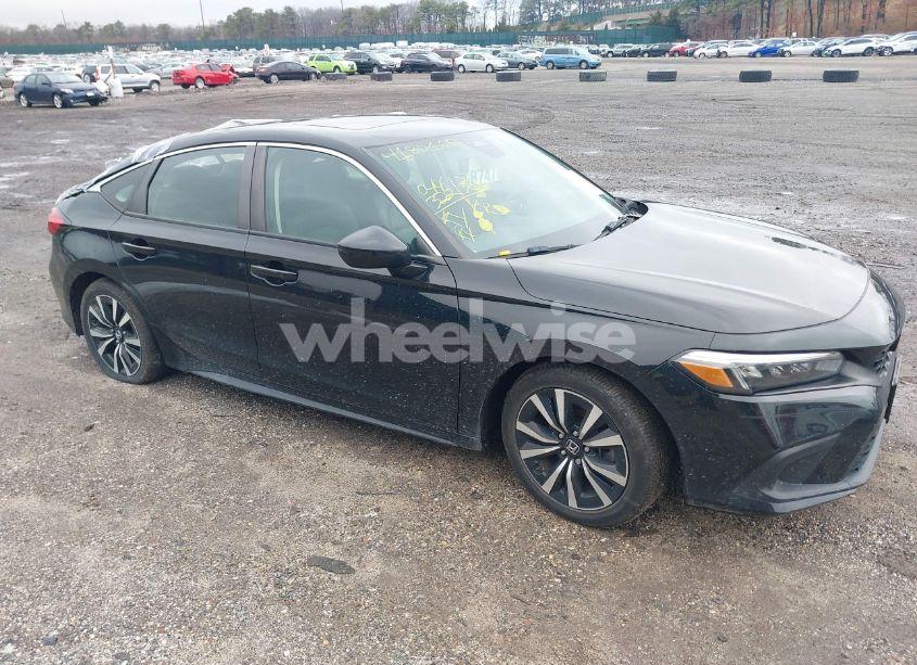 2022 Honda Civic EX-L (VIN 19XFL1H70NE014276) main photo