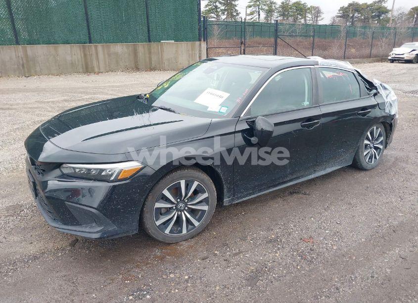 Photo 2 of 2022 Honda Civic EX-L (VIN 19XFL1H70NE014276)