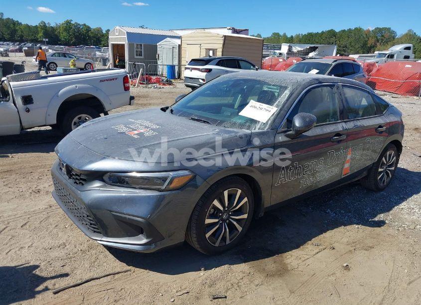 Photo 2 of 2023 Honda Civic EX-L /EX-L W/O BSI (VIN 19XFL1H70PE016693)