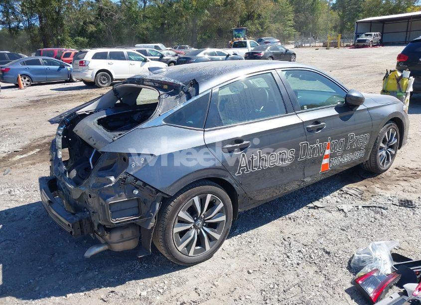 Photo 4 of 2023 Honda Civic EX-L /EX-L W/O BSI (VIN 19XFL1H70PE016693)