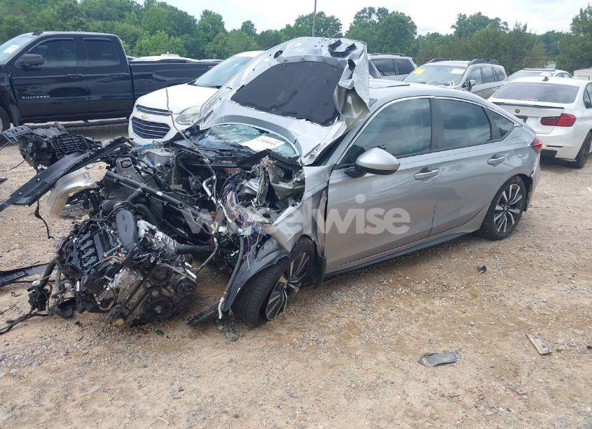 Photo 2 of 2022 Honda Civic EX-L (VIN 19XFL1H71NE003643)