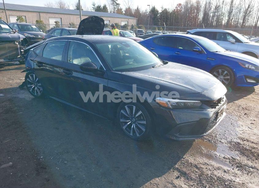 2022 Honda Civic EX-L (VIN 19XFL1H71NE024542) main photo