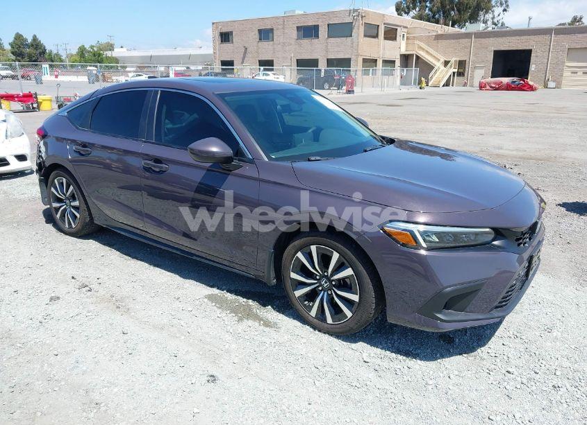 2022 Honda Civic EX-L (VIN 19XFL1H72NE020936) main photo