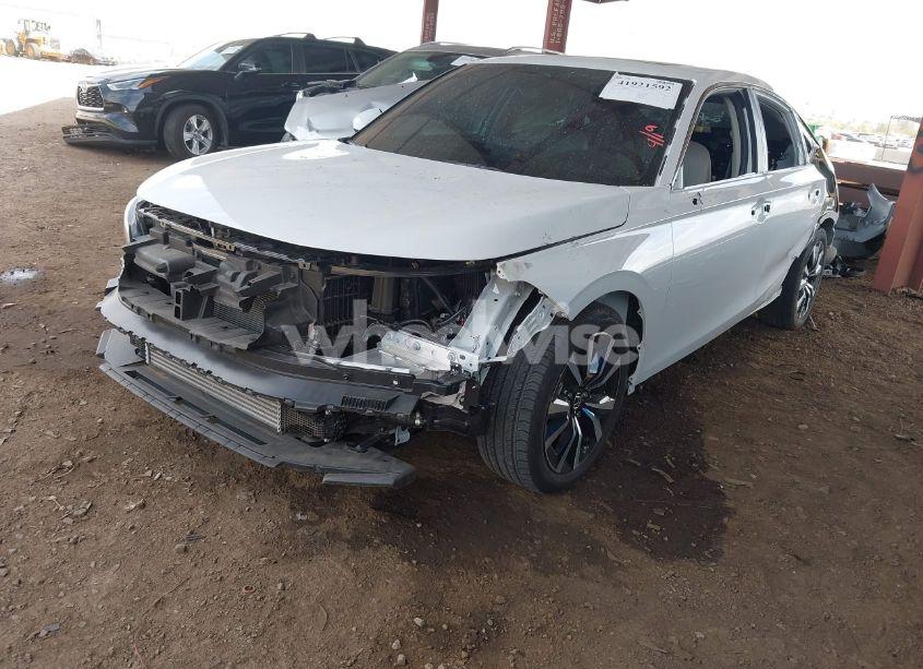 Photo 2 of 2024 Honda Civic EX-L (VIN 19XFL1H72RE016116)