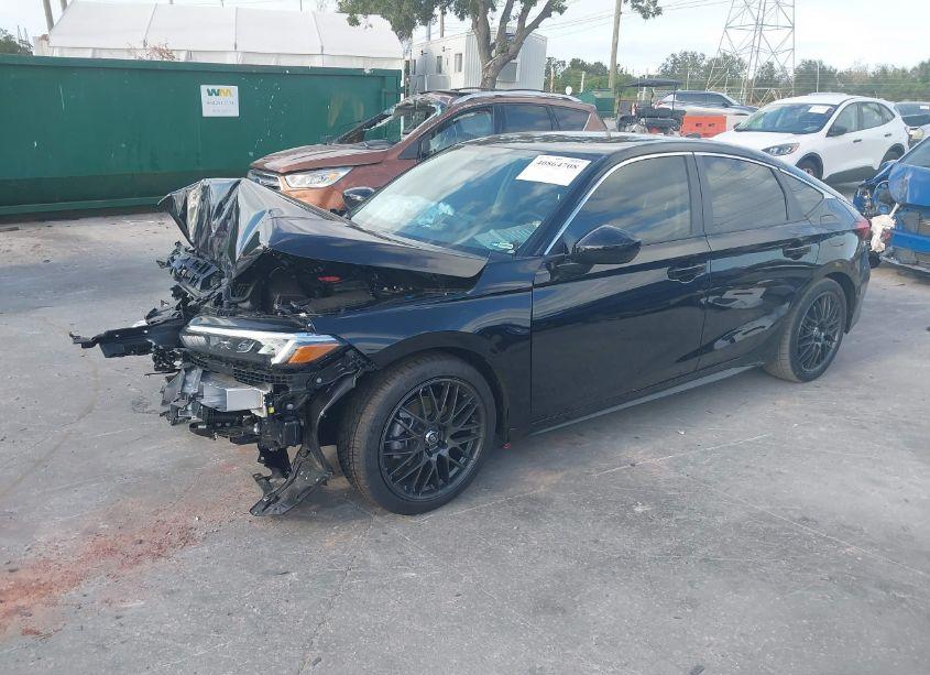 Photo 2 of 2024 Honda Civic EX-L (VIN 19XFL1H72RE031392)