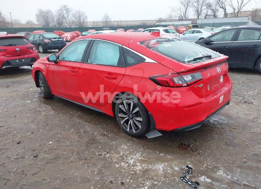 Photo 3 of 2022 Honda Civic EX-L (VIN 19XFL1H73NE009380)