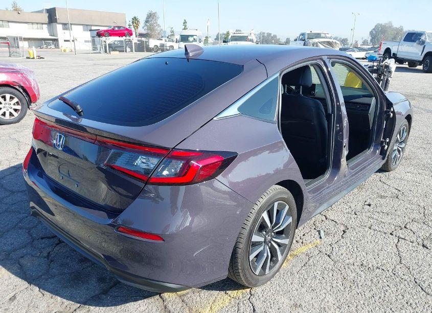 Photo 4 of 2024 Honda Civic EX-L (VIN 19XFL1H73RE008641)