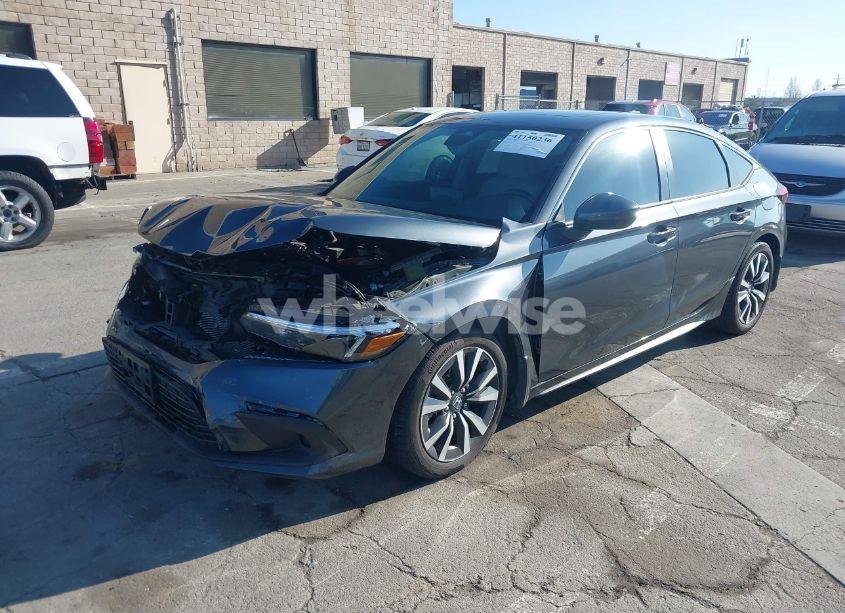 Photo 2 of 2023 Honda Civic EX-L /EX-L W/O BSI (VIN 19XFL1H74PE000903)