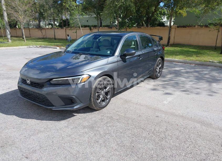 Photo 2 of 2022 Honda Civic EX-L (VIN 19XFL1H75NE006691)