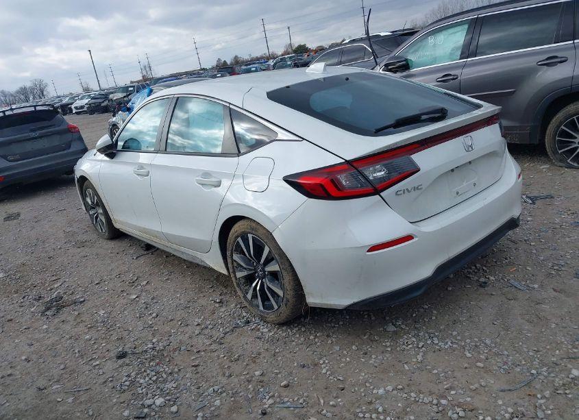 Photo 3 of 2022 Honda Civic EX-L (VIN 19XFL1H76NE001239)