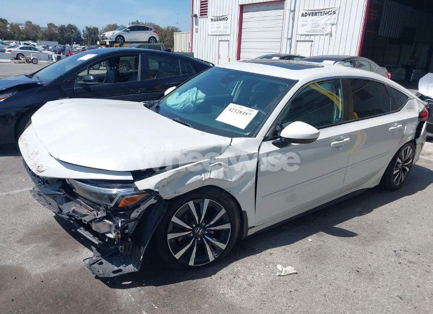 Photo 2 of 2023 Honda Civic EX-L/EX-L W/O BSI (VIN 19XFL1H76PE003575)