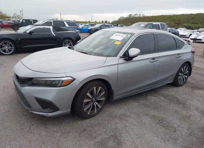 Photo 2 of 2023 Honda Civic EX-L /EX-L W/O BSI (VIN 19XFL1H76PE004452)