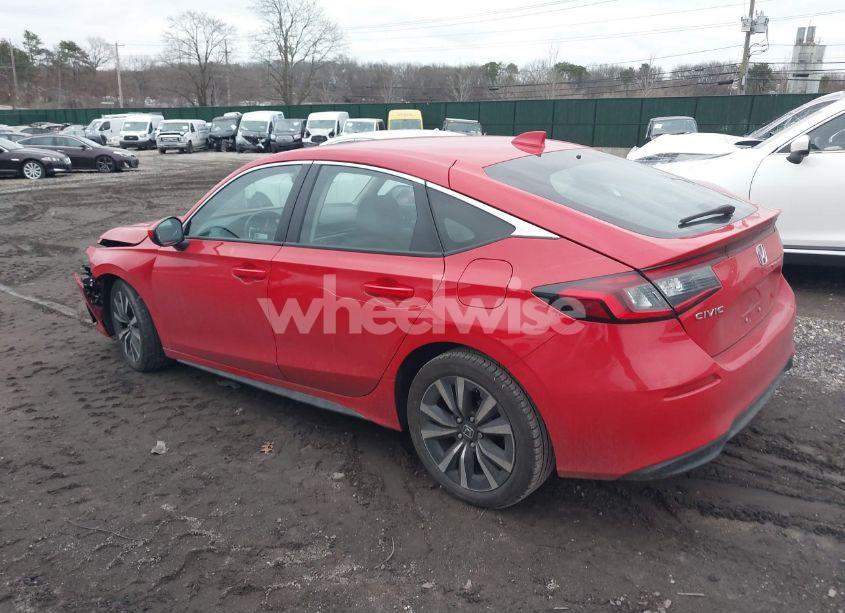Photo 3 of 2022 Honda Civic EX-L (VIN 19XFL1H77NE001847)