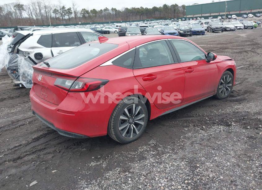 Photo 4 of 2022 Honda Civic EX-L (VIN 19XFL1H77NE001847)