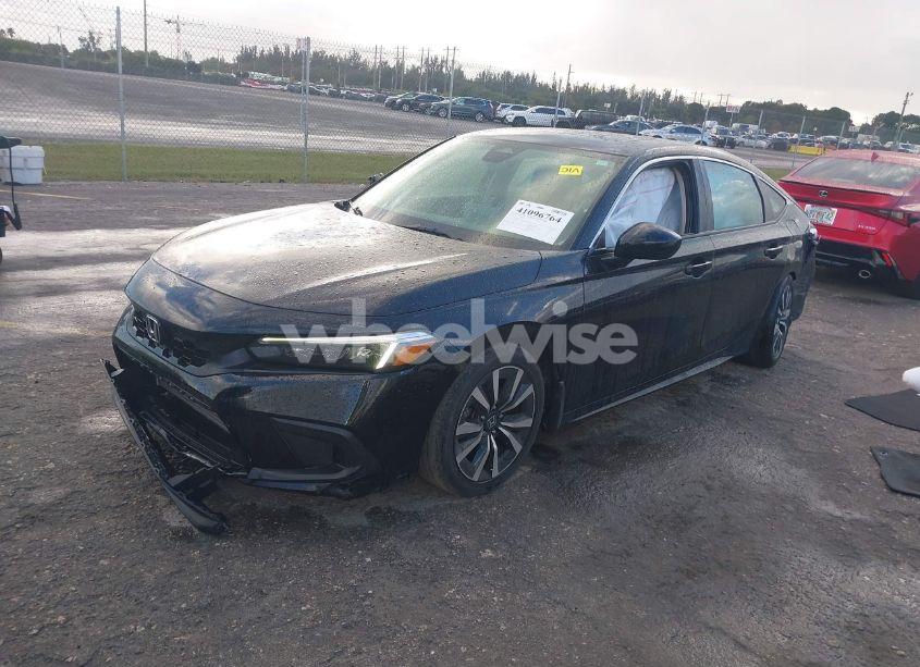 Photo 2 of 2023 Honda Civic EX-L /EX-L W/O BSI (VIN 19XFL1H77PE010776)