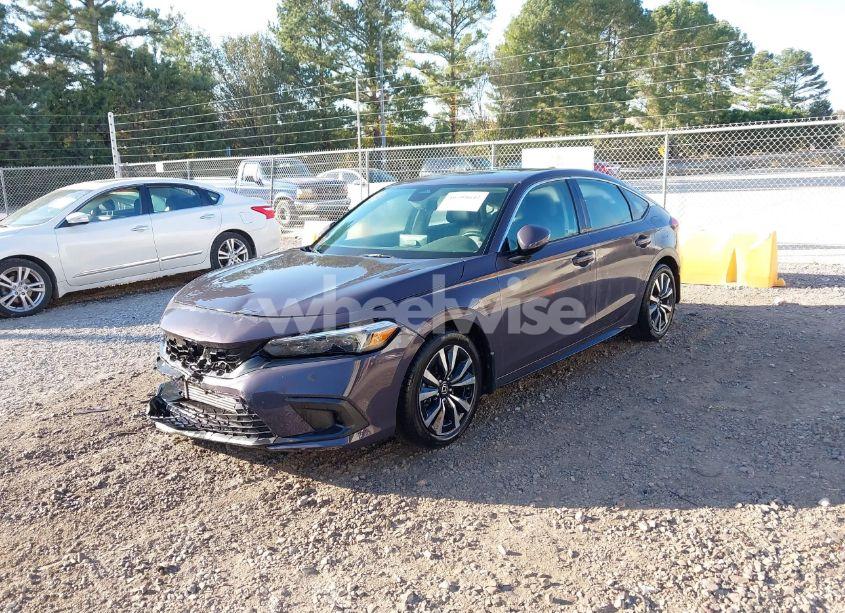 Photo 2 of 2023 Honda Civic EX-L /EX-L W/O BSI (VIN 19XFL1H77PE011734)