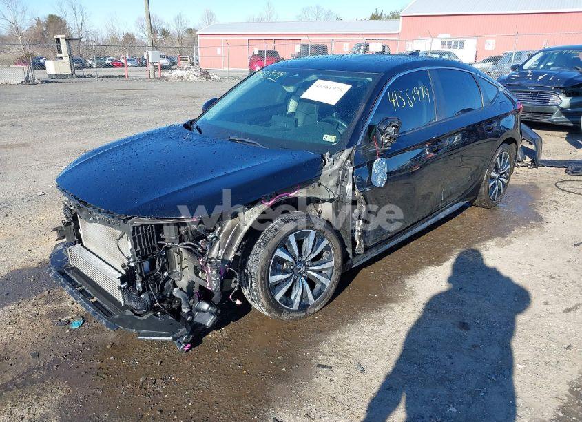 Photo 2 of 2023 Honda Civic EX-L /EX-L W/O BSI (VIN 19XFL1H78PE007403)