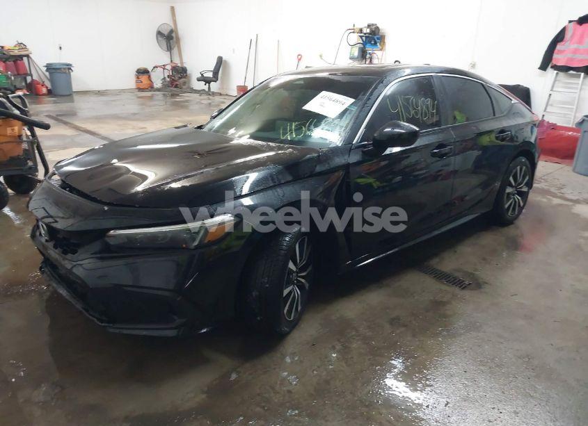 Photo 2 of 2022 Honda Civic EX-L (VIN 19XFL1H79NE009058)