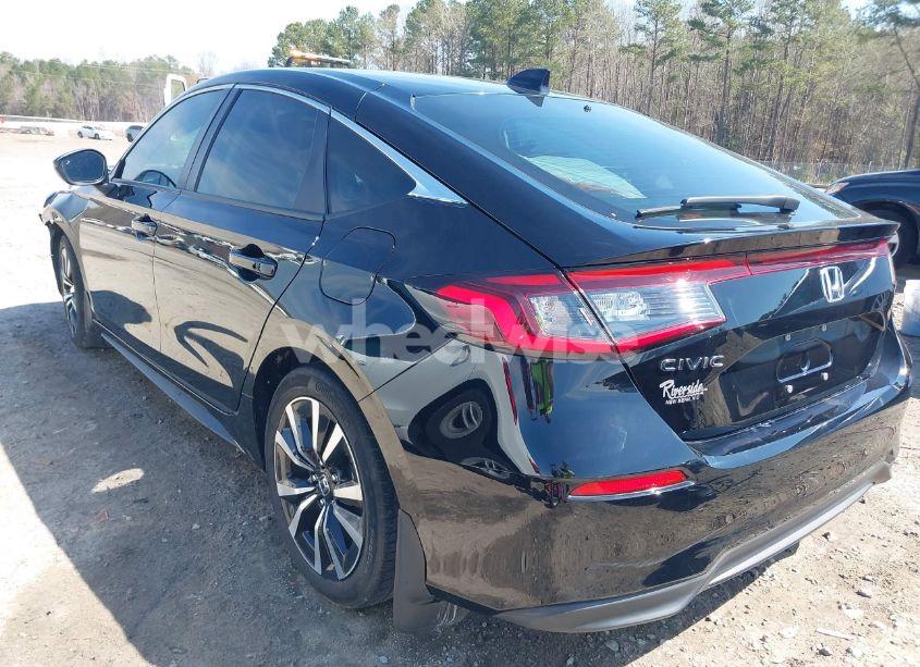 Photo 3 of 2022 Honda Civic EX-L (VIN 19XFL1H7XNE003852)