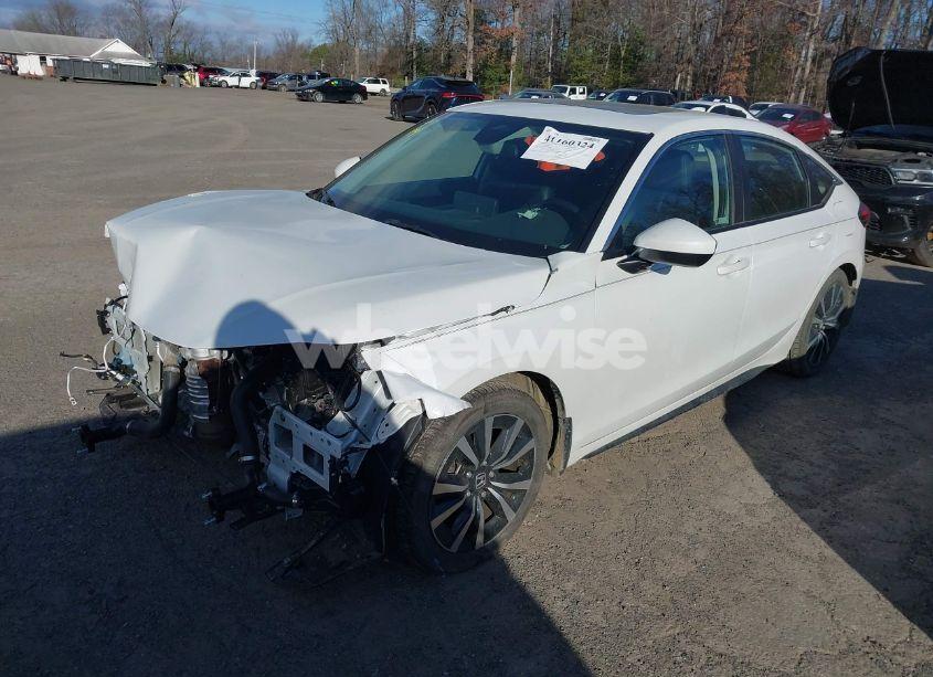 Photo 2 of 2023 Honda Civic EX-L /EX-L W/O BSI (VIN 19XFL1H7XPE016989)