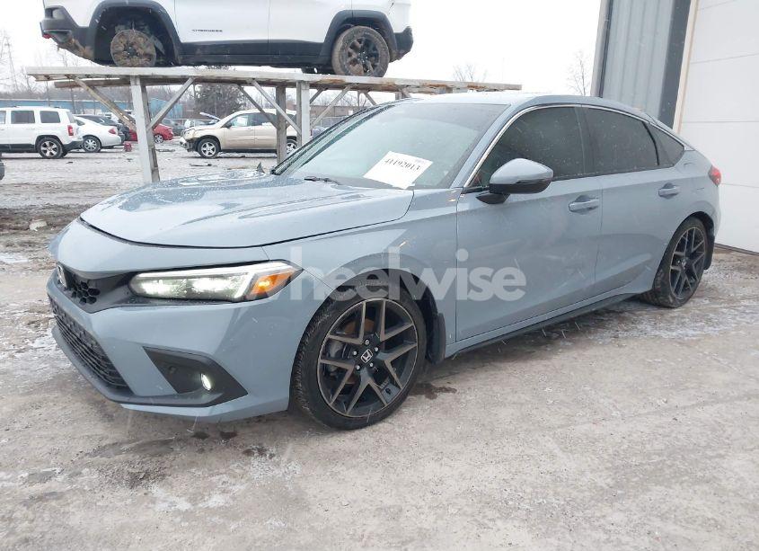 Photo 2 of 2022 Honda Civic SPORT TOURING (VIN 19XFL1H80NE022337)