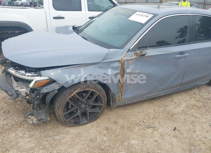 Photo 6 of 2022 Honda Civic SPORT TOURING (VIN 19XFL1H80NE024301)