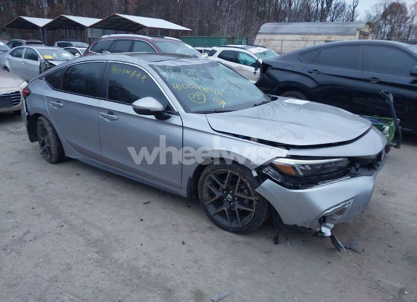 2022 Honda Civic SPORT TOURING (VIN 19XFL1H81NE006356) main photo