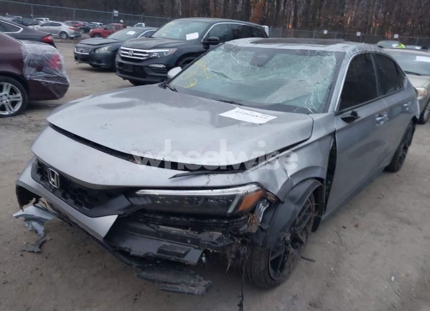 Photo 6 of 2022 Honda Civic SPORT TOURING (VIN 19XFL1H81NE006356)