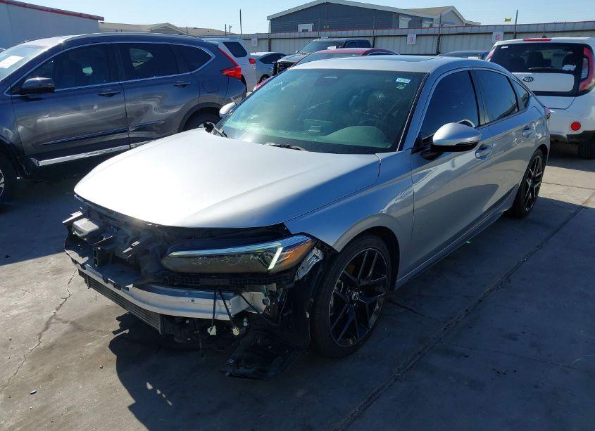 Photo 2 of 2022 Honda Civic SPORT TOURING (VIN 19XFL1H83NE006360)