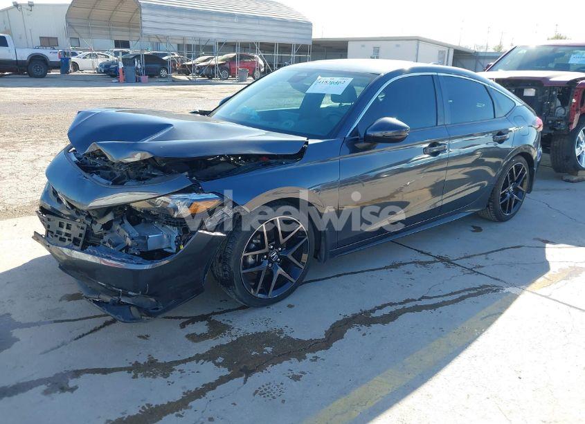 Photo 2 of 2022 Honda Civic SPORT TOURING (VIN 19XFL1H83NE022056)