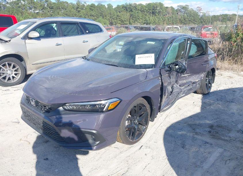 Photo 2 of 2023 Honda Civic SPORT TOURING (VIN 19XFL1H83PE015384)