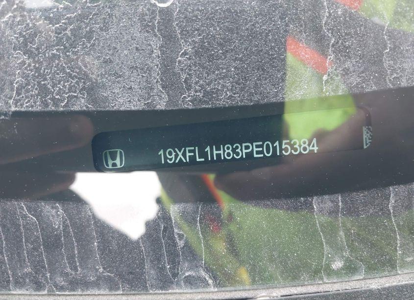 Photo 9 of 2023 Honda Civic SPORT TOURING (VIN 19XFL1H83PE015384)