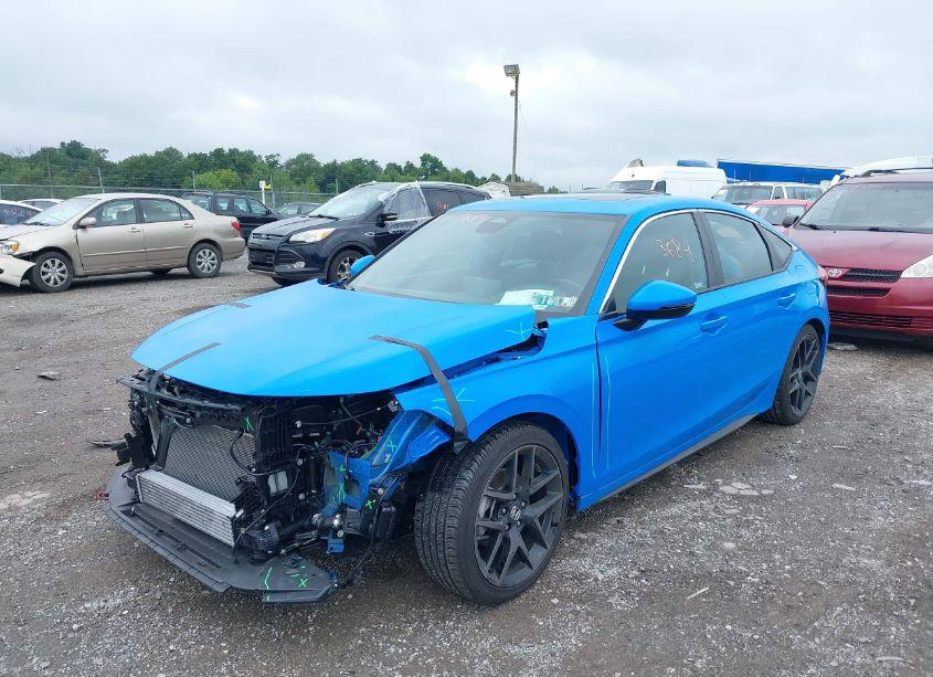 Photo 2 of 2024 Honda Civic SPORT TOURING (VIN 19XFL1H83RE018367)