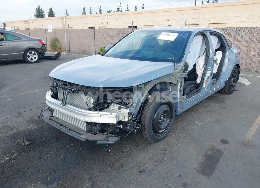 Photo 2 of 2024 Honda Civic SPORT TOURING (VIN 19XFL1H83RE022368)