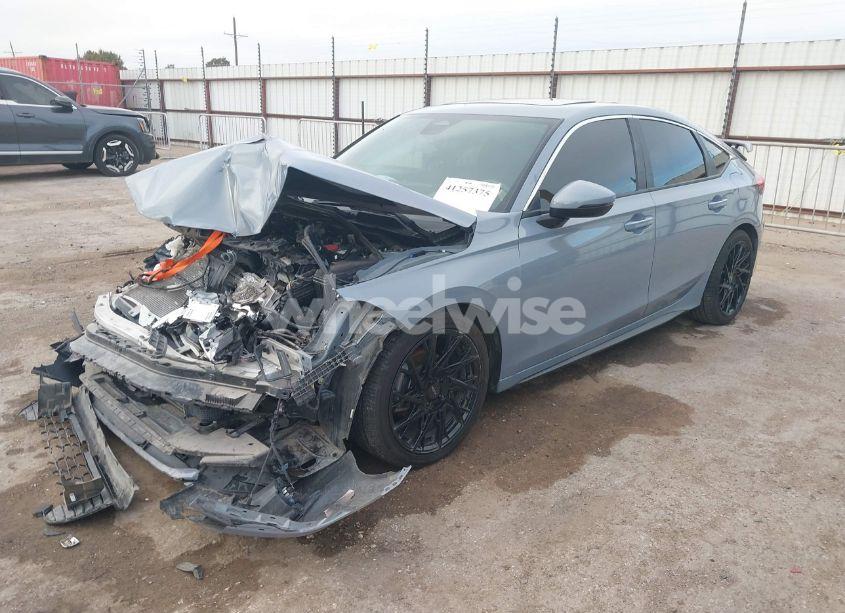 Photo 2 of 2022 Honda Civic SPORT TOURING (VIN 19XFL1H85NE003458)