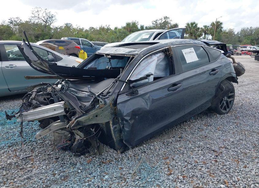 Photo 2 of 2022 Honda Civic SPORT TOURING (VIN 19XFL1H85NE004027)