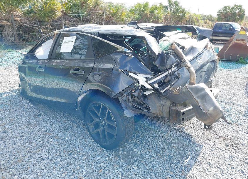 Photo 3 of 2022 Honda Civic SPORT TOURING (VIN 19XFL1H85NE004027)