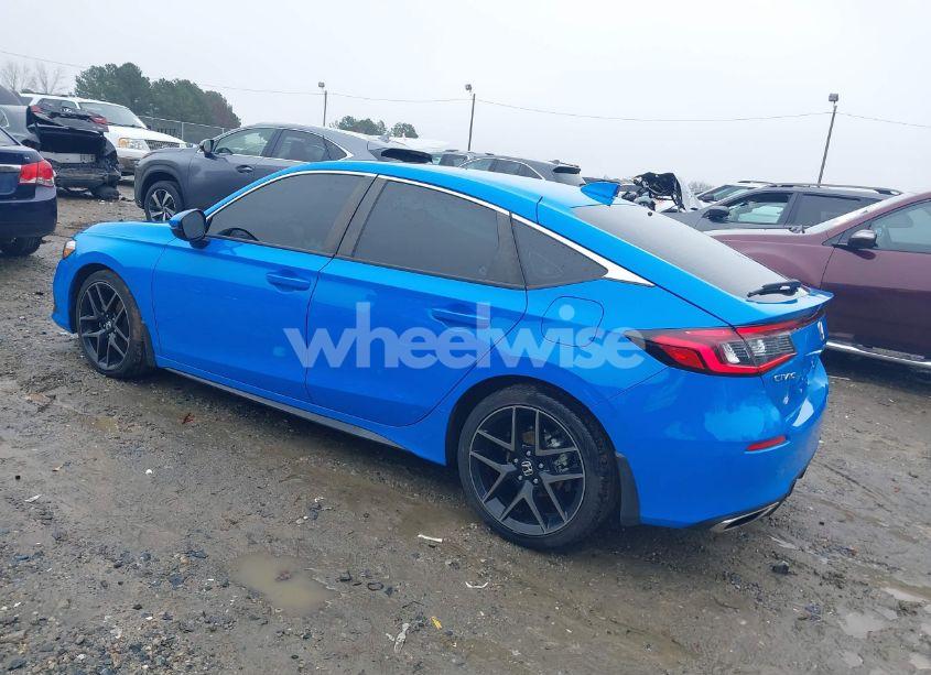 Photo 3 of 2022 Honda Civic SPORT TOURING (VIN 19XFL1H85NE010281)