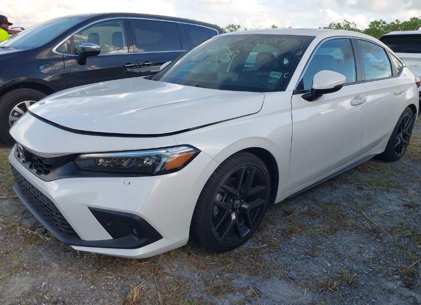 Photo 6 of 2022 Honda Civic SPORT TOURING (VIN 19XFL1H86NE020690)